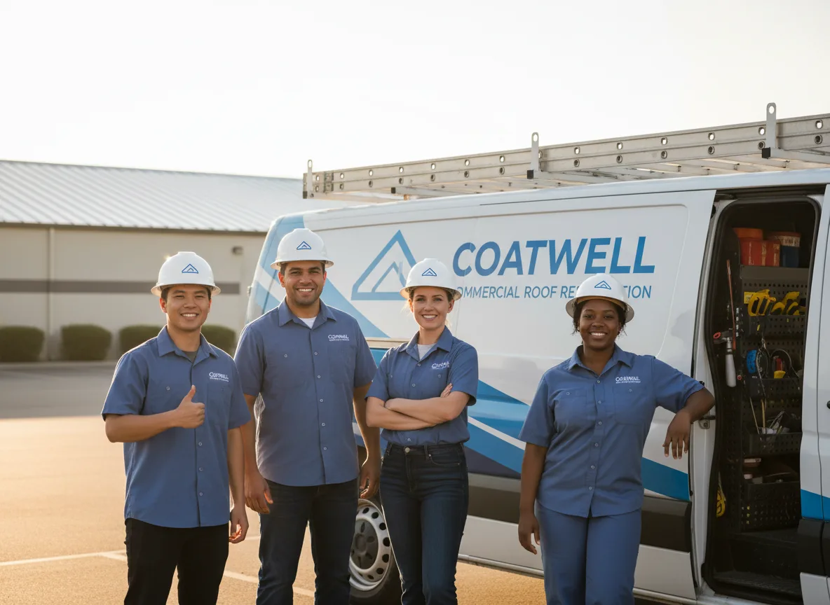 Commercial roof coating company in Catawba, WI